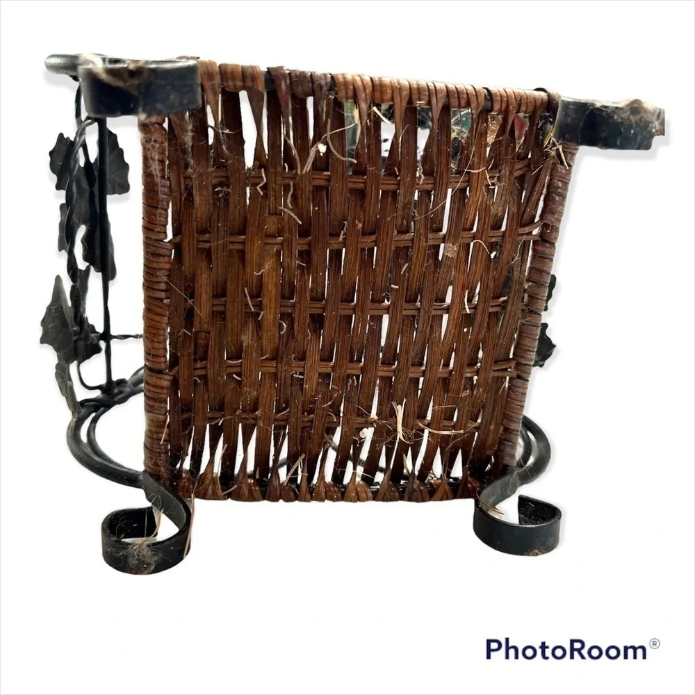 Antique Wine Bottle Holder Vine